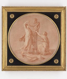 Un sacrificio a Pan, stampa realizzata da William Wynne Ryland, 1776